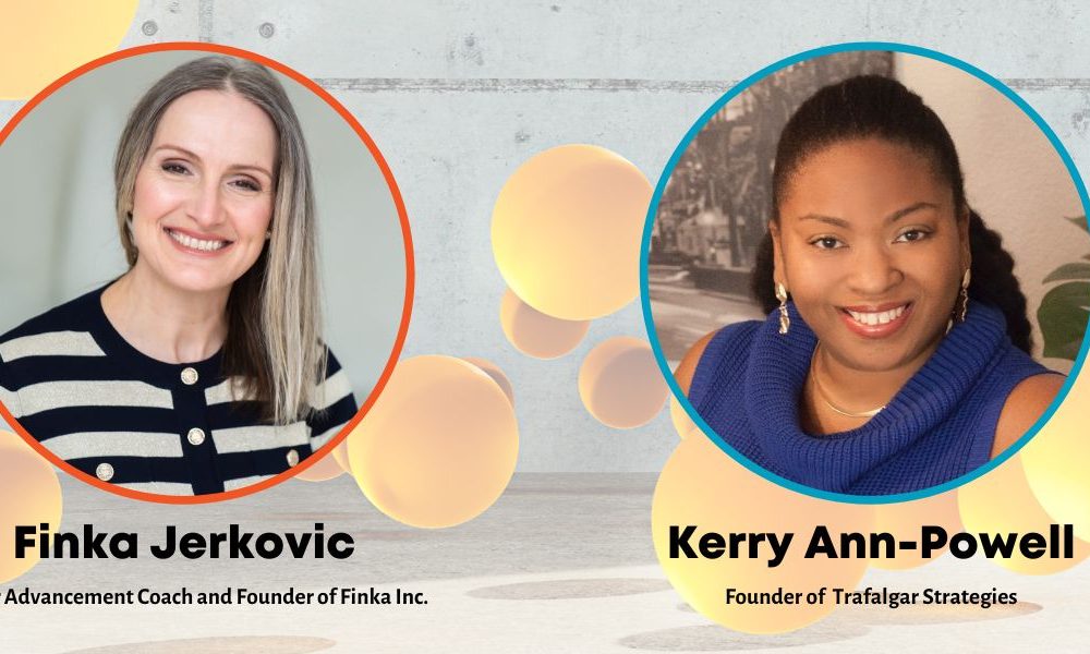 An image of Finka Jerkovic and an image of Kerry-Ann Powell.
