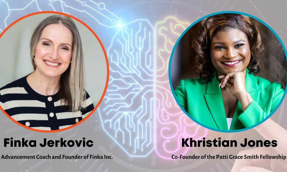 An image of Finka Jerkovic and Khristian Jones.