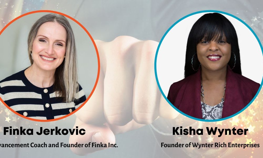 An image of Finka Jerkovic and an image of Kisha Wynter.