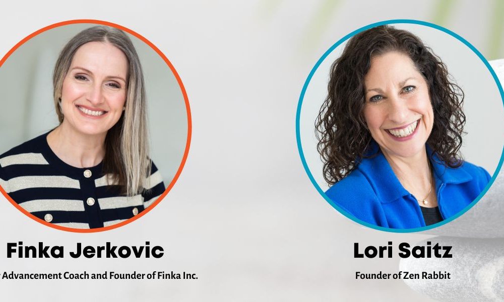 An image of Finka Jerkovic and an image of Lori Saitz.