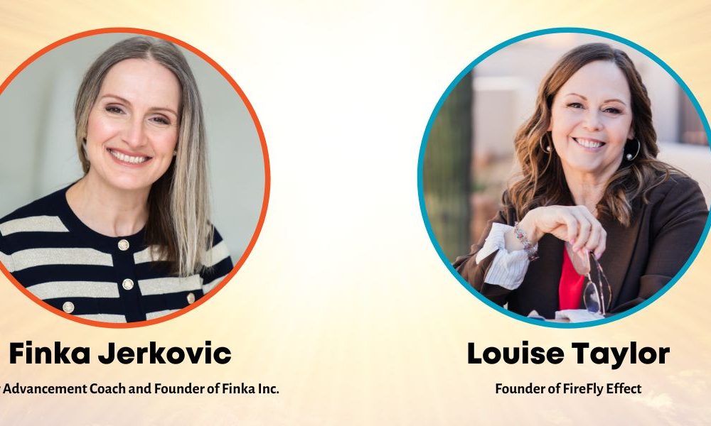 An image of Finka Jerkovic and Louise Taylor.